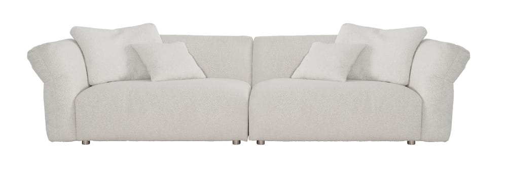 Klaussner Furniture - Elan - Rilasso White Fabric Sofa - KLA-ELAN-JHB211 view 1