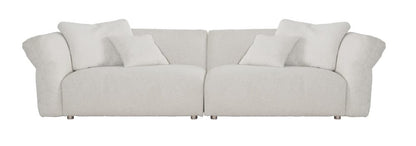 Klaussner Furniture - Elan - Rilasso White Fabric Sofa - KLA-ELAN-JHB211 view 1