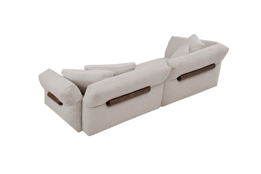 Klaussner Furniture - Elan - Rilasso White Fabric Sofa - KLA-ELAN-JHB211 view 2