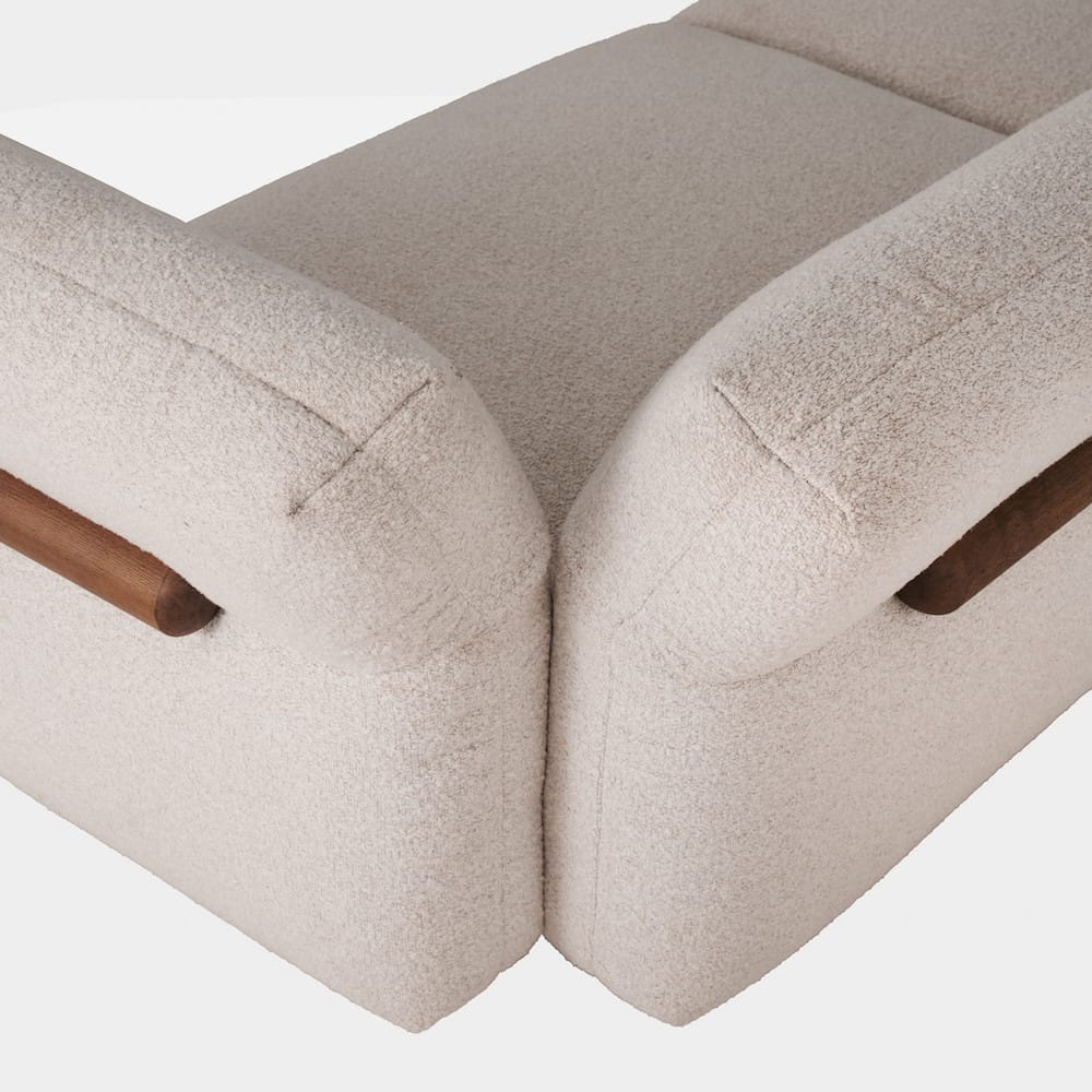 Klaussner Furniture - Elan - Rilasso White Fabric Sofa - KLA-ELAN-JHB211 view 3