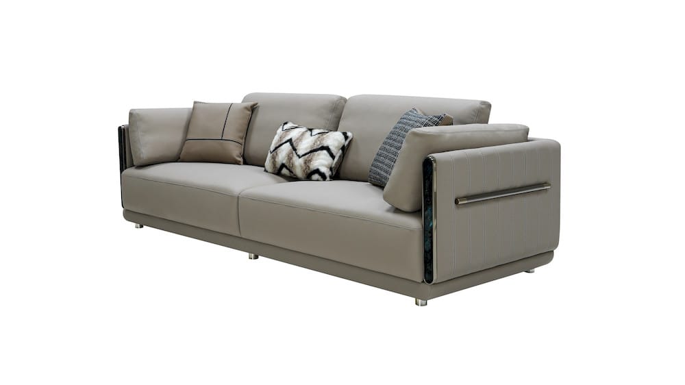 Klaussner Furniture - Elan - Sartoria 3-Seater Leather Sofa - KLA-ELAN-ZSSF1002-3 view 1