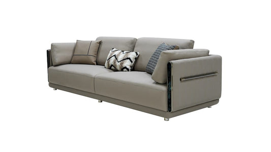 Klaussner Furniture - Elan - Sartoria 3-Seater Leather Sofa - KLA-ELAN-ZSSF1002-3 view 1