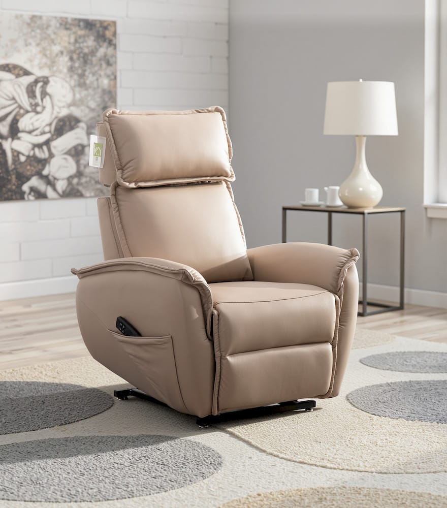 Klaussner Furniture - Elan - Velore Dual Motors Recliner Chair - KLA-ELAN-8485-PWR-LFT-RC 5853-8 view 1