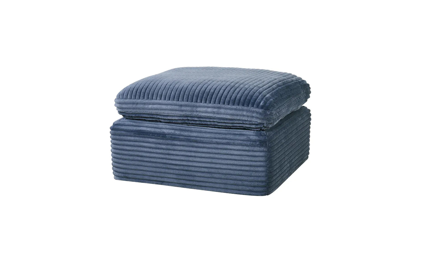 Klaussner Furniture - Everyday - Pacis 3-Seater Fabric Dark Blue Sofa - KLA-DAY-BC8137-LAR-E2183-16 view 2