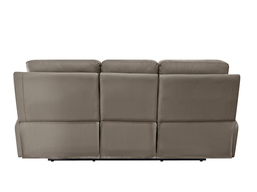 Klaussner Furniture - Everyday - Raffinato Manual Reclining Leather Living Room Set (Sofa and Loveseat) - KLA-DAY-BC8066 view 3