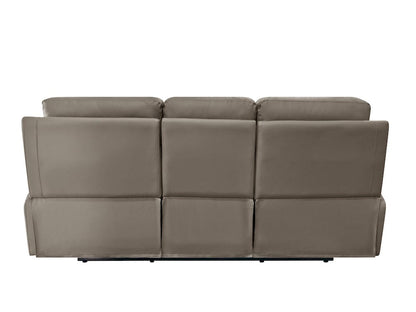 Klaussner Furniture - Everyday - Raffinato Manual Reclining Leather Living Room Set (Sofa and Loveseat) - KLA-DAY-BC8066 view 3