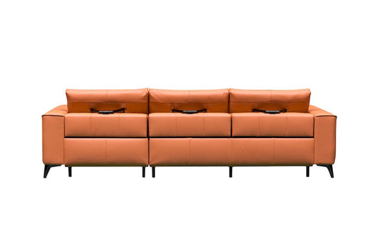 Klaussner Furniture - Skyline - Alessandro 3 Seater Leather Power Recliner Sofa view 1