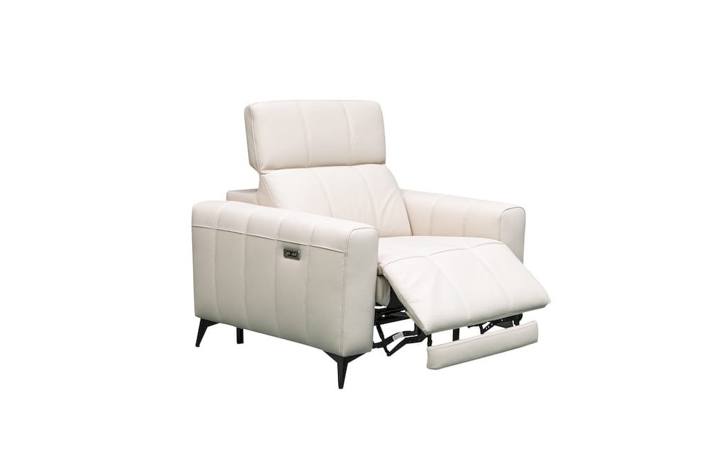 Klaussner Furniture - Skyline - Capri Power Reclining Chair With Power Footrest And Adjustable Headrest - KLA-SKY-MS2060+1.5RP2BEIGE20 view 2