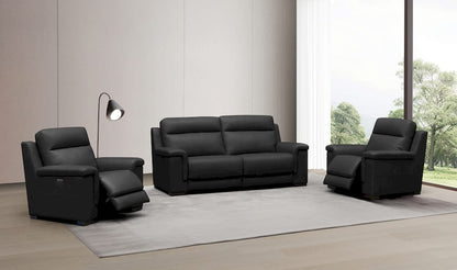 Klaussner Furniture - Skyline - Dakota Power Recliner Sofa With Usb Port In Black view 2