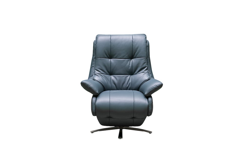 Klaussner Furniture - Skyline - Eterna Burnie Swivel Power Recliner Lift Chair In Blue - KLA-SKY-F530+1RGS-N195BLUE view 2
