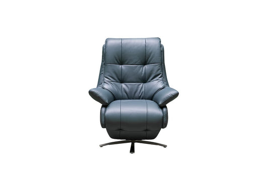 Klaussner Furniture - Skyline - Eterna Burnie Swivel Power Recliner Lift Chair In Blue - KLA-SKY-F530+1RGS-N195BLUE view 2
