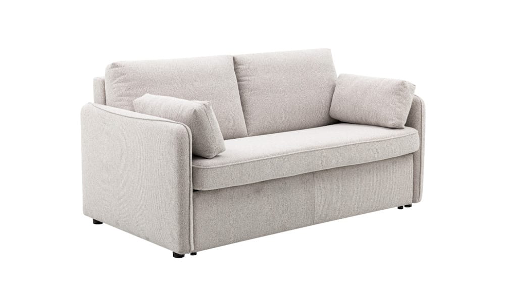 Klaussner Furniture - Skyline - Fabric Smart Sleeper Sofa In Full With Memory Foam Mattress, Sahara - KLA-SKY-H2403+2SB-SAHARA120 view 1