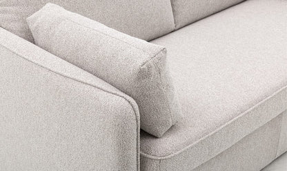 Klaussner Furniture - Skyline - Fabric Smart Sleeper Sofa In Full With Memory Foam Mattress, Sahara - KLA-SKY-H2403+2SB-SAHARA120 view 4