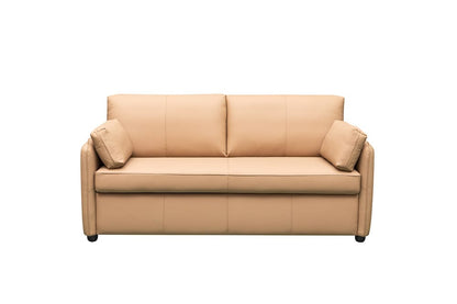 Klaussner Furniture - Skyline - Leather Smart Sleeper Sofa In Full With Memory Foam Mattress, Brown - KLA-SKY-H2403+2SB-NS102BROWN view 1