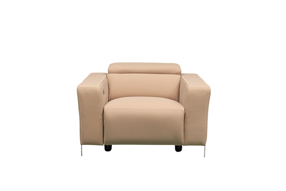 Klaussner Furniture - Skyline - Luca Power Reclining Chair With Power Headrest & Footrest - KLA-SKY-B2112+1.5RP2-32009CAMEL view 2