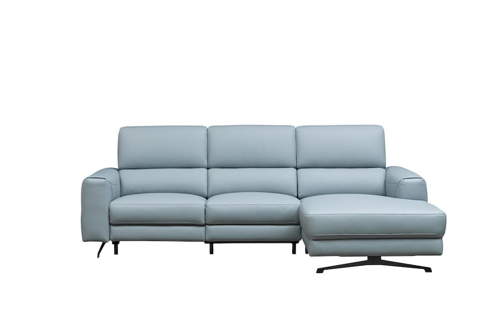 Klaussner Furniture - Skyline - Milano 3-Seater Power Recliner Sectional Sofa With Chaise view 2