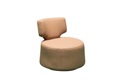 Klaussner Furniture - Skyline - Pietra Brown Leather Swivel Chair - KLA-SKY-CN030+1PS-NS102BROWN view 1