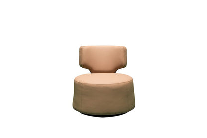 Klaussner Furniture - Skyline - Pietra Brown Leather Swivel Chair - KLA-SKY-CN030+1PS-NS102BROWN view 3