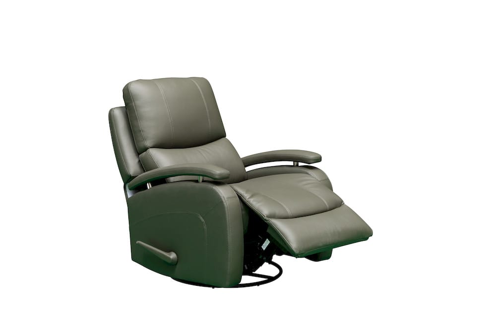 Klaussner Furniture - Skyline - Riposo Leather Recliner Chair - KLA-SKY-F1241+1RGS-R42-PGREEN view 1