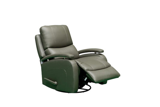 Klaussner Furniture - Skyline - Riposo Leather Recliner Chair - KLA-SKY-F1241+1RGS-R42-PGREEN view 1