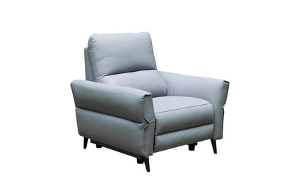 Klaussner Furniture - Skyline - Sh189 Leather Power Reclining Chair - KLA-SKY-SH189+1.25RP1-NS107BLUE view 1