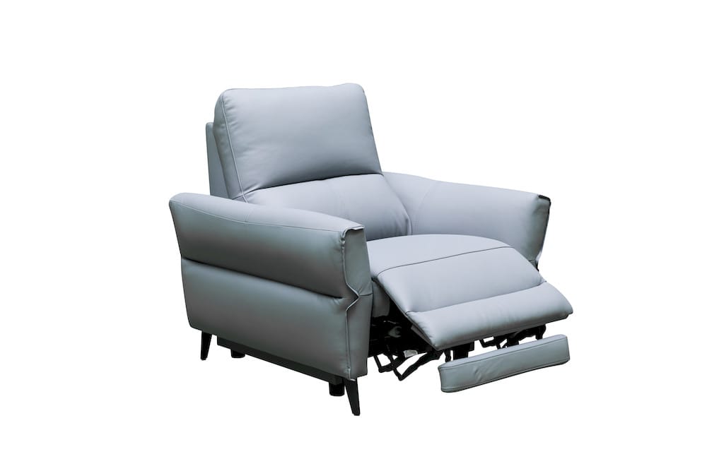 Klaussner Furniture - Skyline - Sh189 Leather Power Reclining Chair - KLA-SKY-SH189+1.25RP1-NS107BLUE view 2