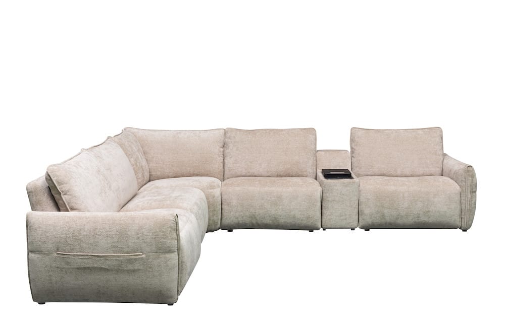 Klaussner Furniture - Skyline - Spazio Fabric Sectional Sofa  view 3