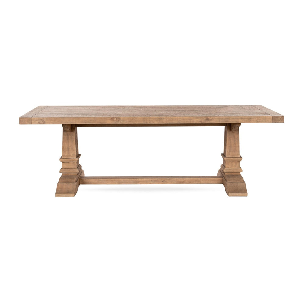 Kosas Home - Allegra 94in Reclaimed Pine Wood  Dining Table in Natural  - 51031657 veiw 2