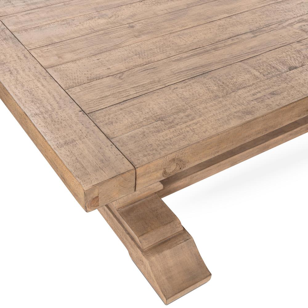 Kosas Home - Allegra 94in Reclaimed Pine Wood  Dining Table in Natural  - 51031657 veiw 4
