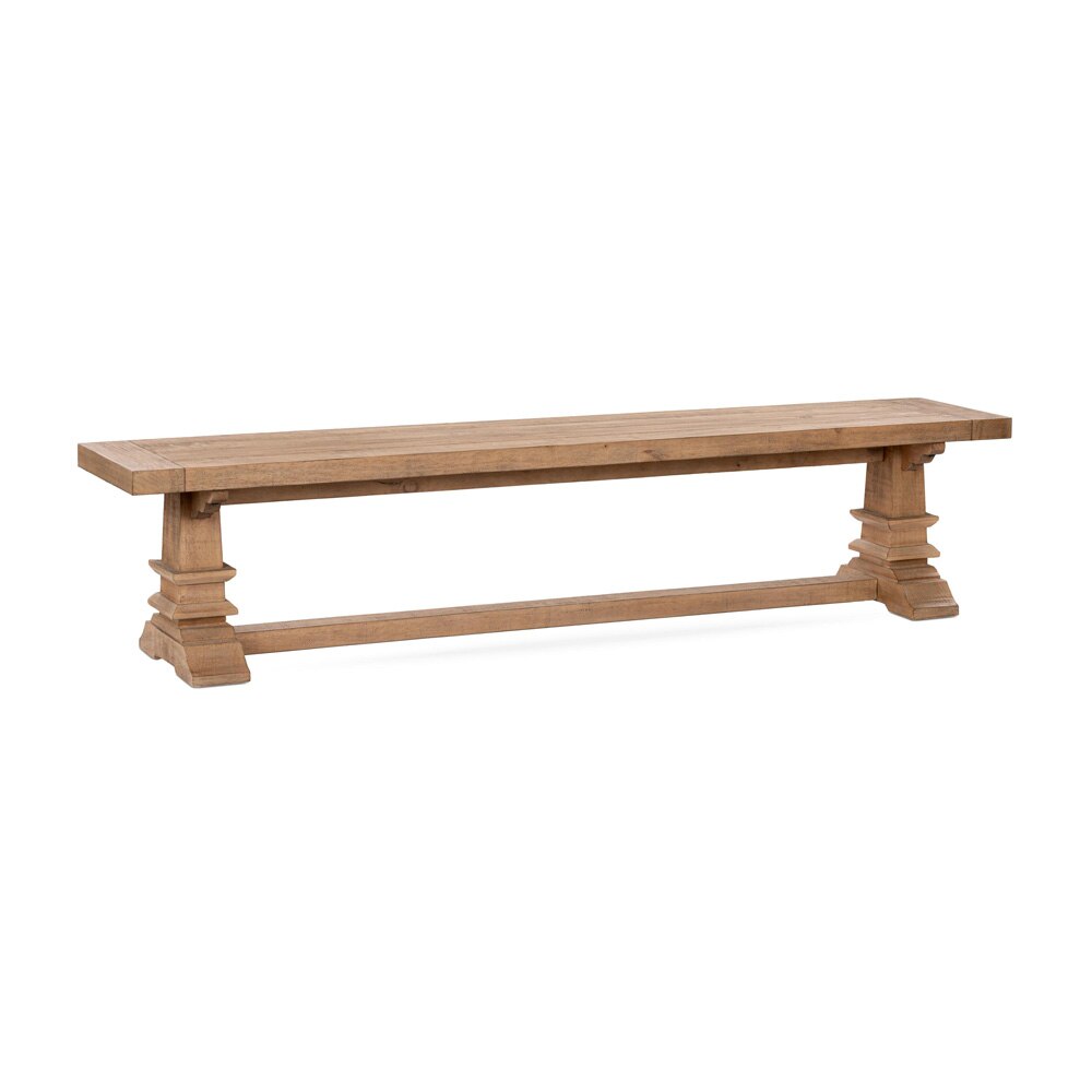 Kosas Home - Allegra Reclaimed Pine Wood  Bench in Natural  - 53006062 veiw 1
