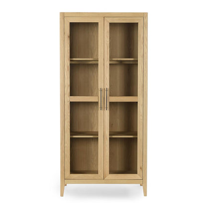 Kosas Home - Beechgrove Curio Cabinet in Natural Brown  - 52004056 veiw 2