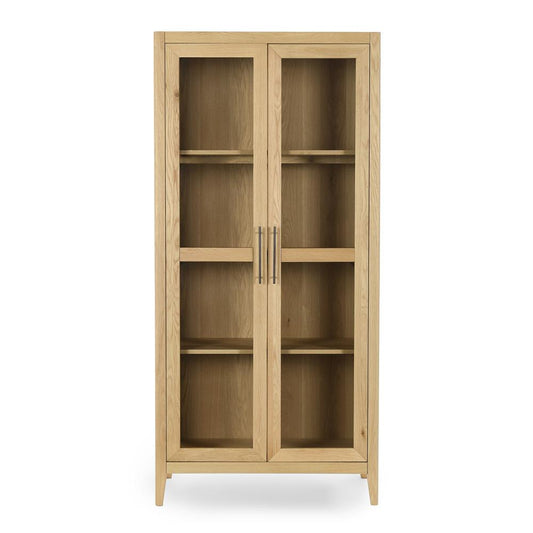 Kosas Home - Beechgrove Curio Cabinet in Natural Brown  - 52004056 veiw 2