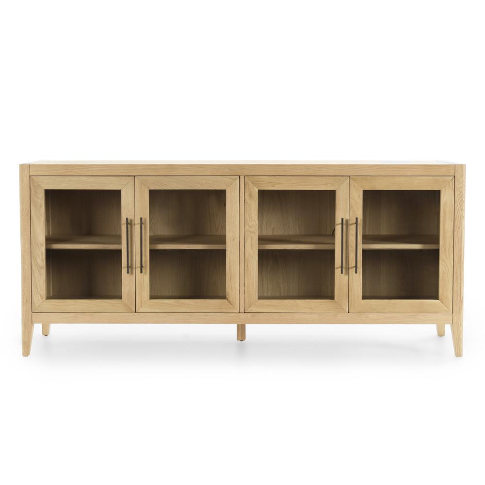 Kosas Home - Beechgrove Four Door Sideboard in Natural Brown - 52004055 veiw 2