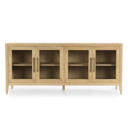 Kosas Home - Beechgrove Four Door Sideboard in Natural Brown - 52004055 veiw 2