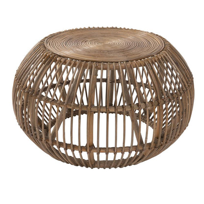 Kosas Home - Bexley Round Rattan Coffee Table in Natural - PL13861 veiw 1