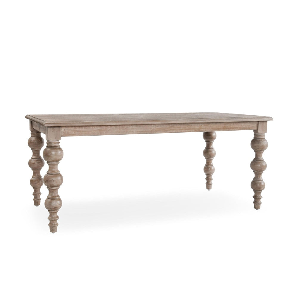 Kosas Home - Bordeaux 72in Solid Wood Pine  Dining Table in Natural Tone - 51011900 veiw 1