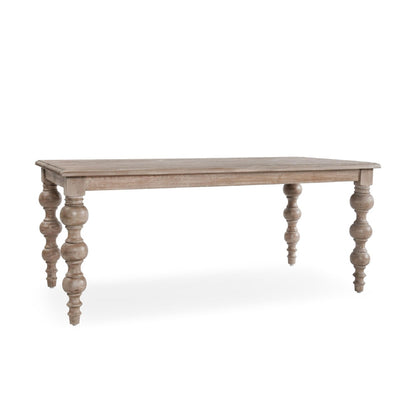 Kosas Home - Bordeaux 72in Solid Wood Pine  Dining Table in Natural Tone - 51011900 veiw 1
