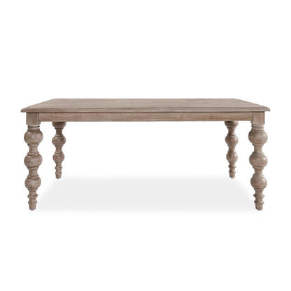 Kosas Home - Bordeaux 72in Solid Wood Pine  Dining Table in Natural Tone - 51011900 veiw 2