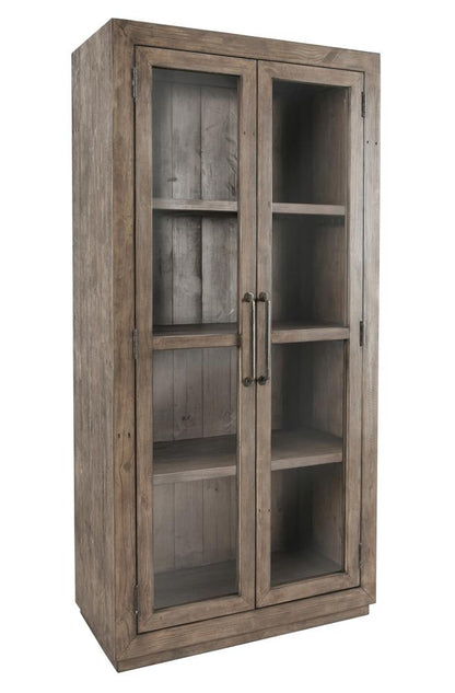Kosas Home - Caleb Reclaimed Pine Display Cabinet in Brown - 52003910 view 11