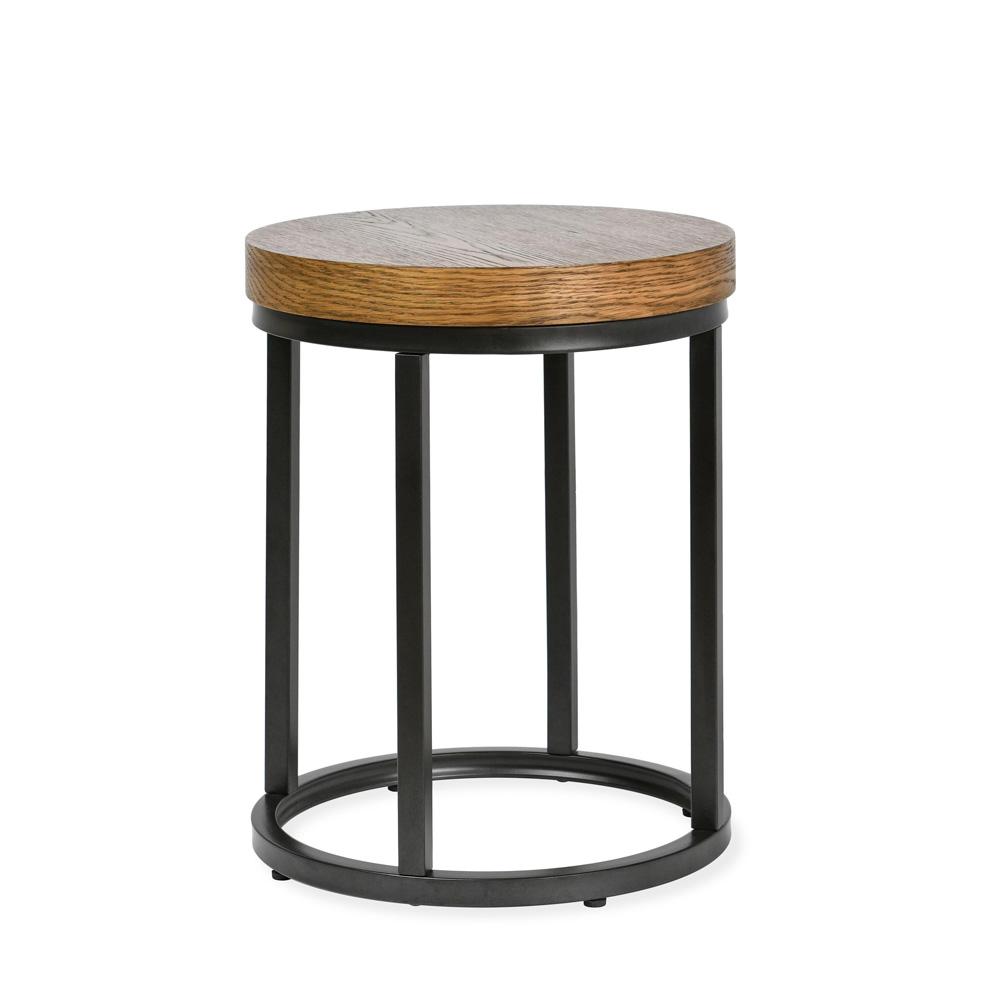 Kosas Home - Catta 18in Round Wood End Table Light Brown - 51031542 veiw 1