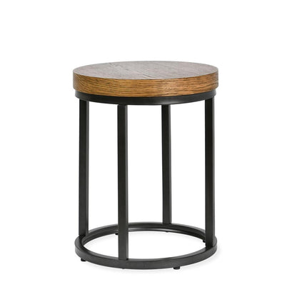 Kosas Home - Catta 18in Round Wood End Table Light Brown - 51031542 veiw 1