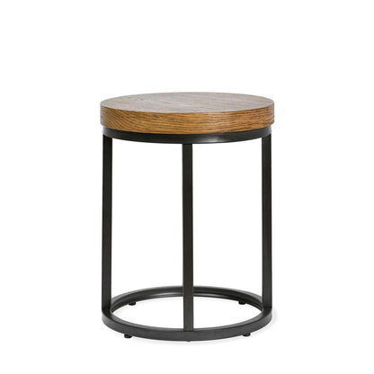 Kosas Home - Catta 18in Round Wood End Table Light Brown - 51031542 veiw 2