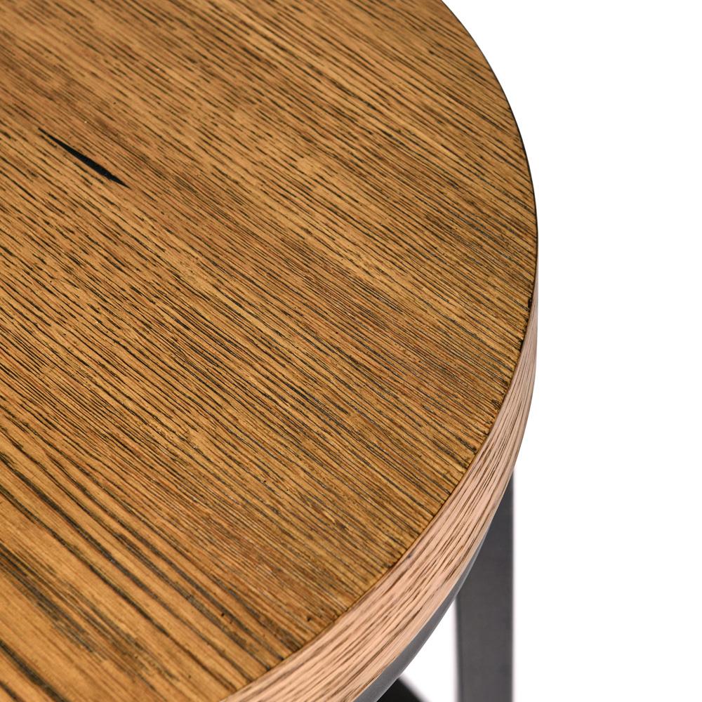 Kosas Home - Catta 18in Round Wood End Table Light Brown - 51031542 veiw 3