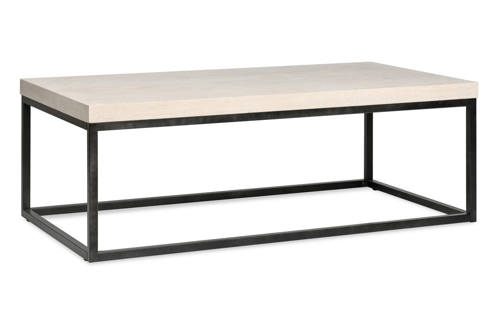 Kosas Home - Catta 52in Rectangular Wood Coffee Table White Wash - 51031579 veiw 1
