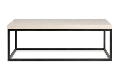 Kosas Home - Catta 52in Rectangular Wood Coffee Table White Wash - 51031579 veiw 2