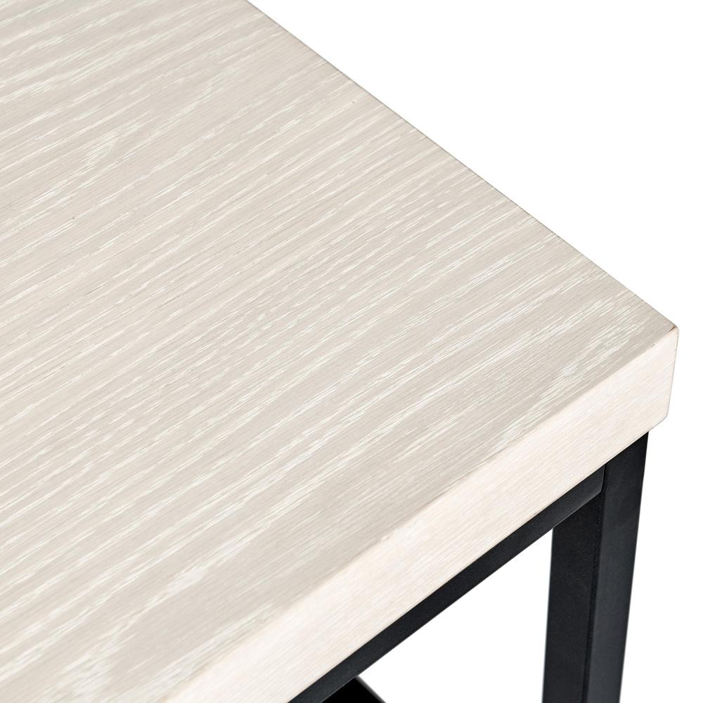 Kosas Home - Catta 52in Rectangular Wood Coffee Table White Wash - 51031579 veiw 4