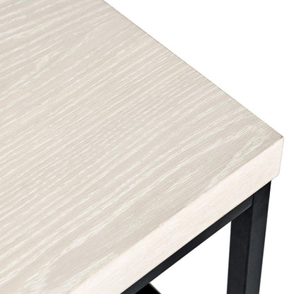 Kosas Home - Catta 52in Rectangular Wood Coffee Table White Wash - 51031579 veiw 4