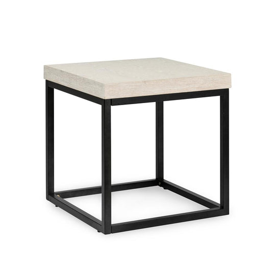 Kosas Home - Catta Square Wood End Table White Wash - 51031609 veiw 1