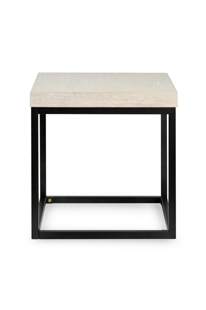 Kosas Home - Catta Square Wood End Table White Wash - 51031609 veiw 2