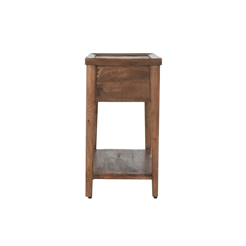 Kosas Home - Ciaria 1 Drawer End Table Brown  - PL14381 veiw 3